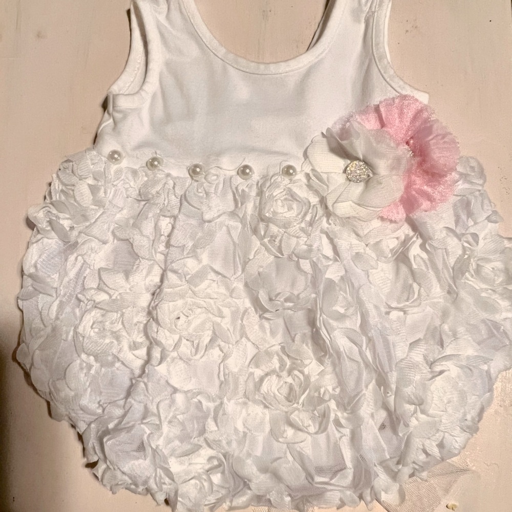 White Dressy Romper
